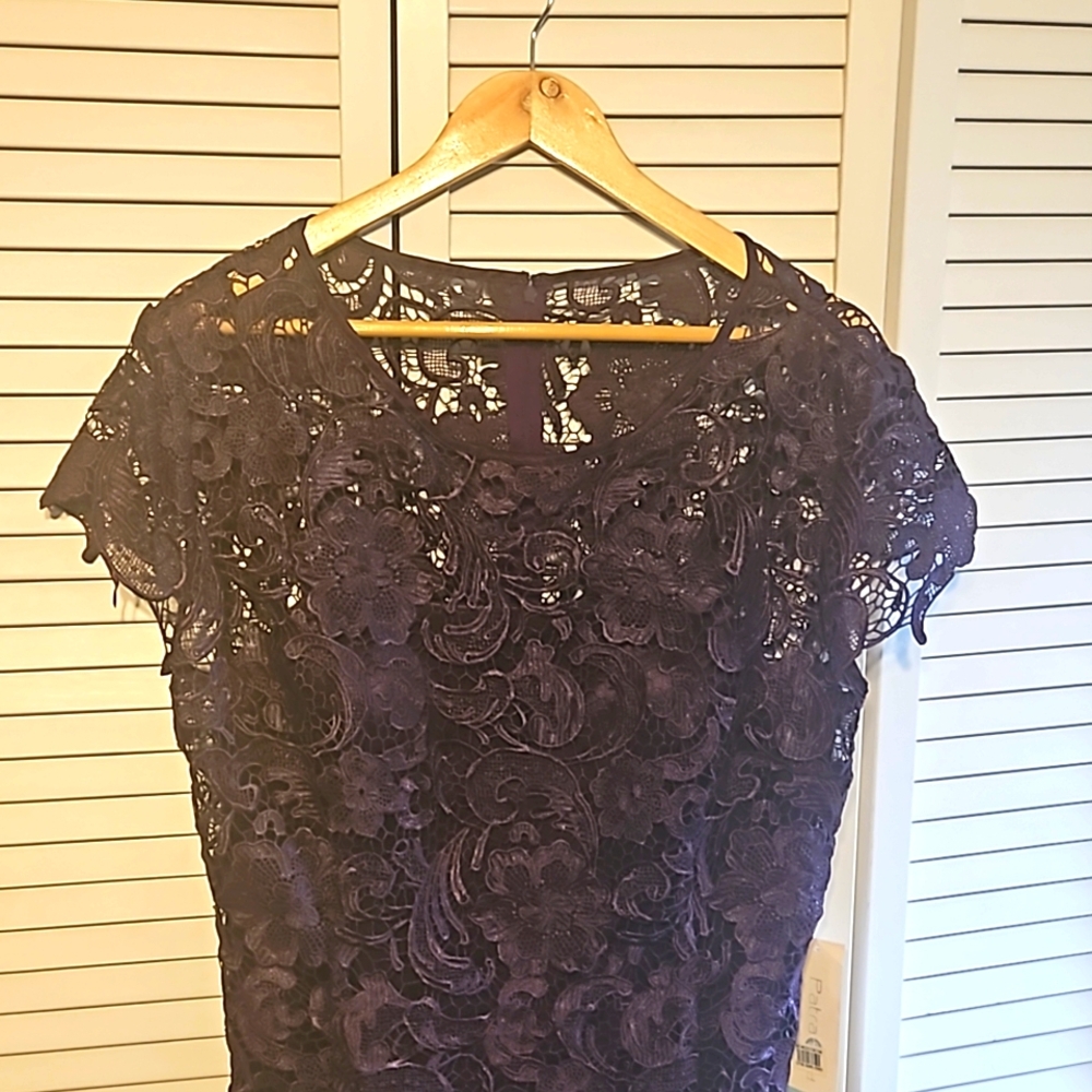 Womens Evening Dress- Eggplant color